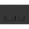 Кнопка CERSANIT MOVI для LINK PRO/VECTOR/LINK/HI-TEC пластик черный матовый 63527